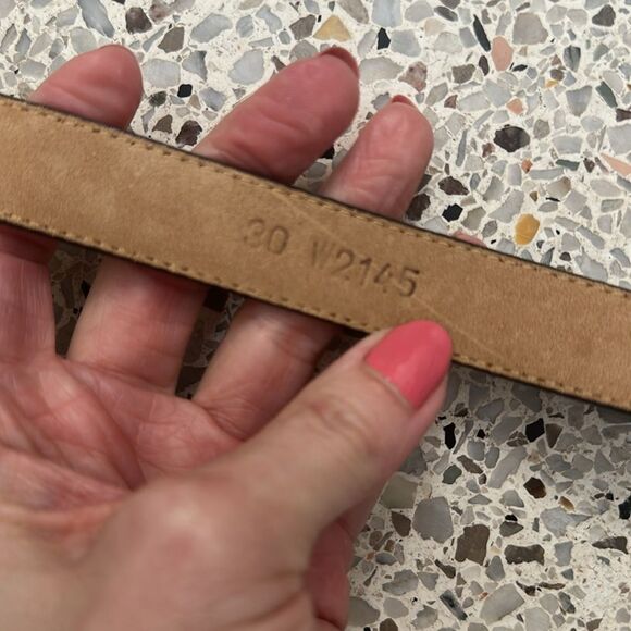 Brighton brown belt 30 with buckle - Picture 4 of 6